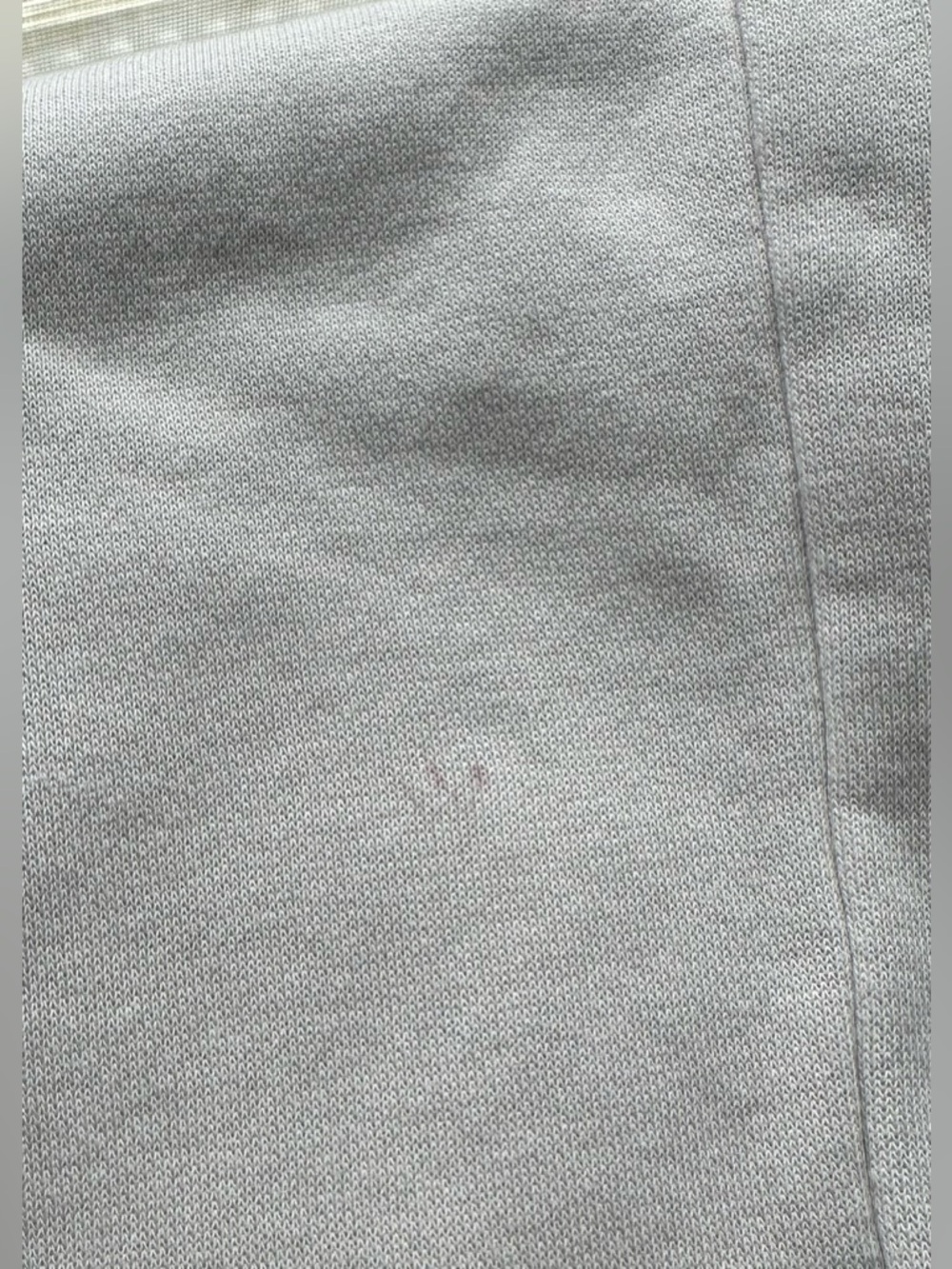 Nike Off-White Oatmeal Fleece Joggers XS Neutral Athleisure Lounge Cozy Minimal - Picture 5 of 8